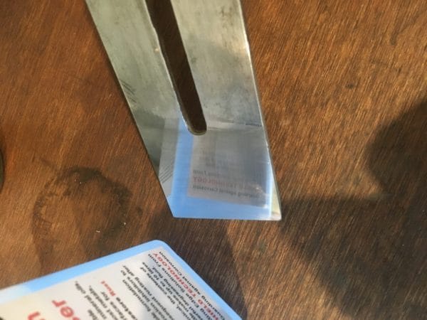 bench planes - flattening plane irons